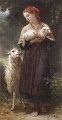 『羊飼いの女』 1873 写実主義 ウィリアム・アドルフ・ブーグロー